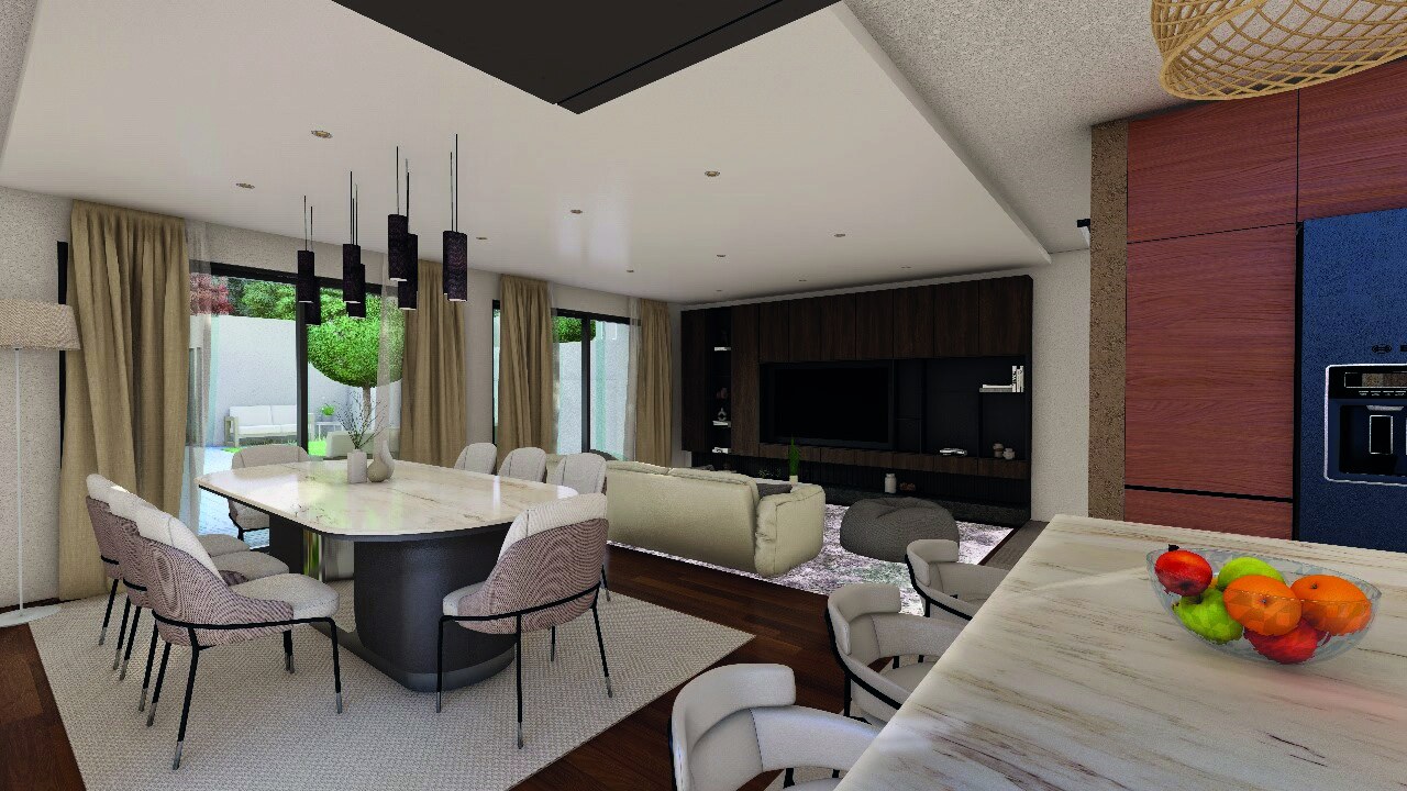 Sala e cozinha